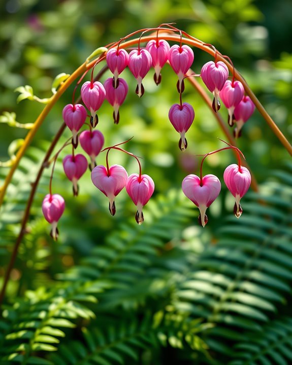 enchanting heart shaped blooms