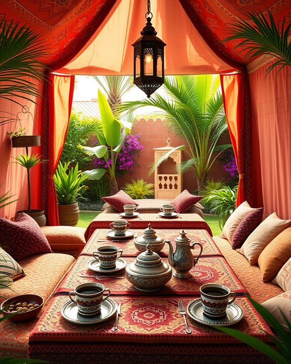 enchanting moroccan backyard oasis