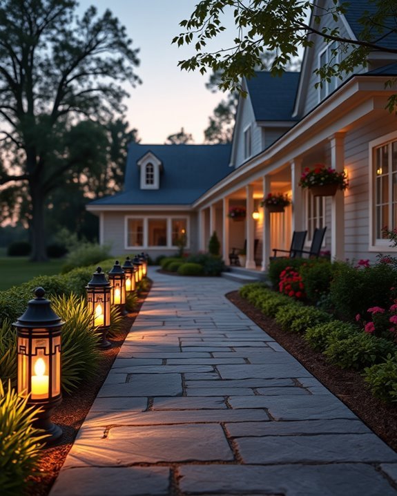 enchanting solar pathway lights