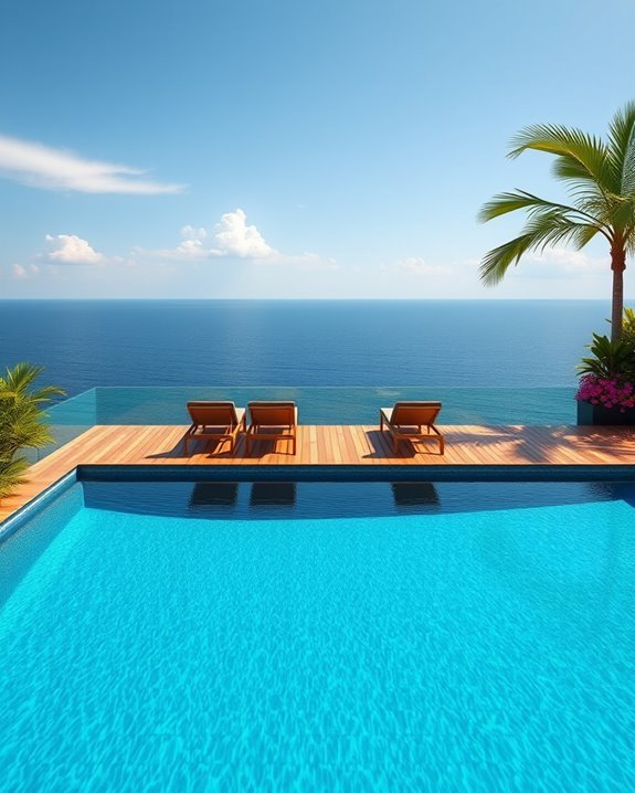 endless ocean view oasis