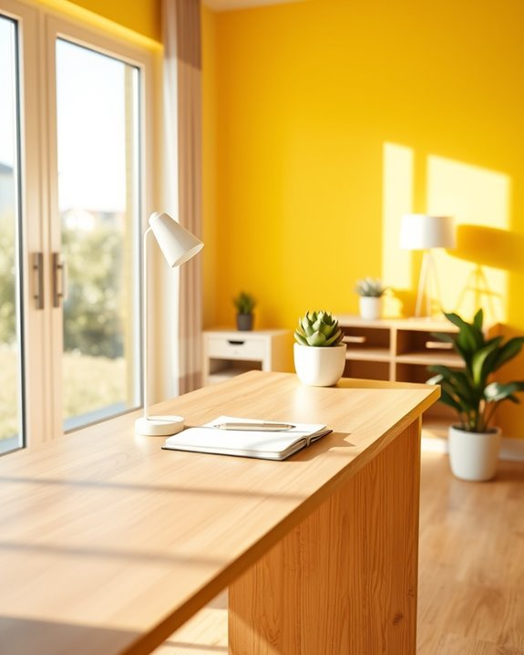 energetic and creative workspace