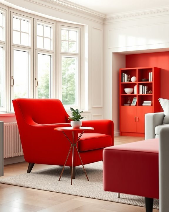 energizing bold cherry decor