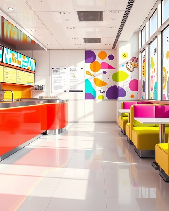 energizing color schemes attract customers