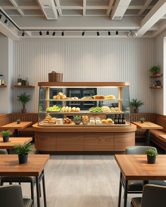 engaging artisanal ingredient display