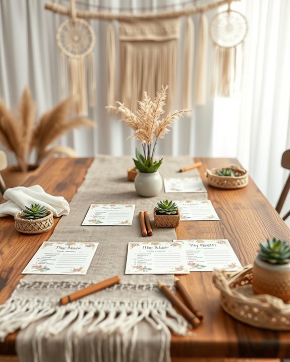 engaging boho baby shower games