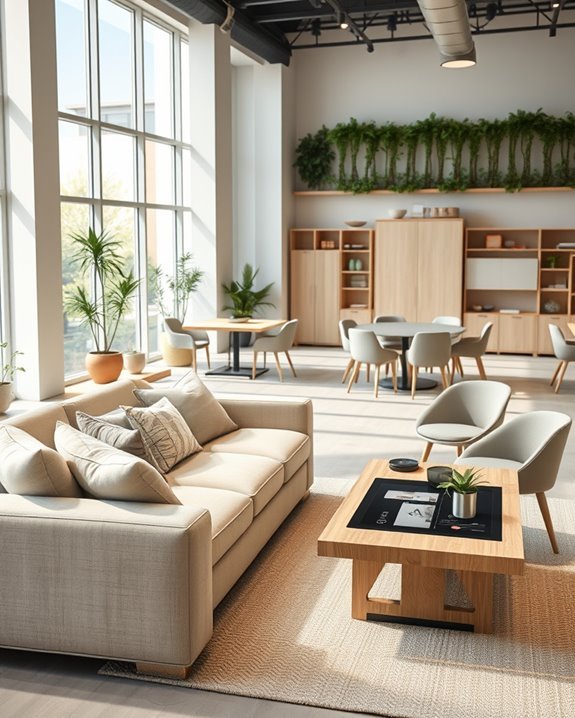 engaging furniture showroom experiences