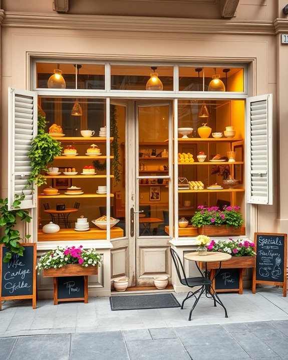 engaging seasonal window displays