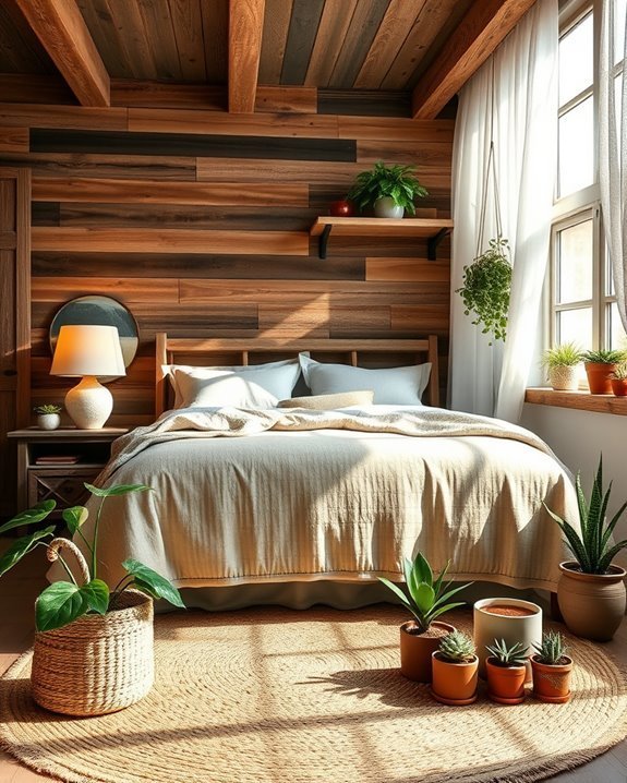 enhance ambiance with greenery