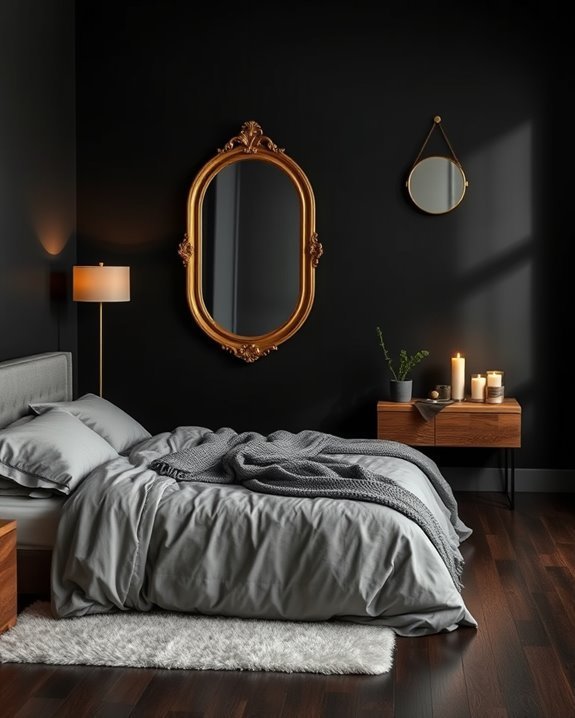 enhance brightness with mirrors