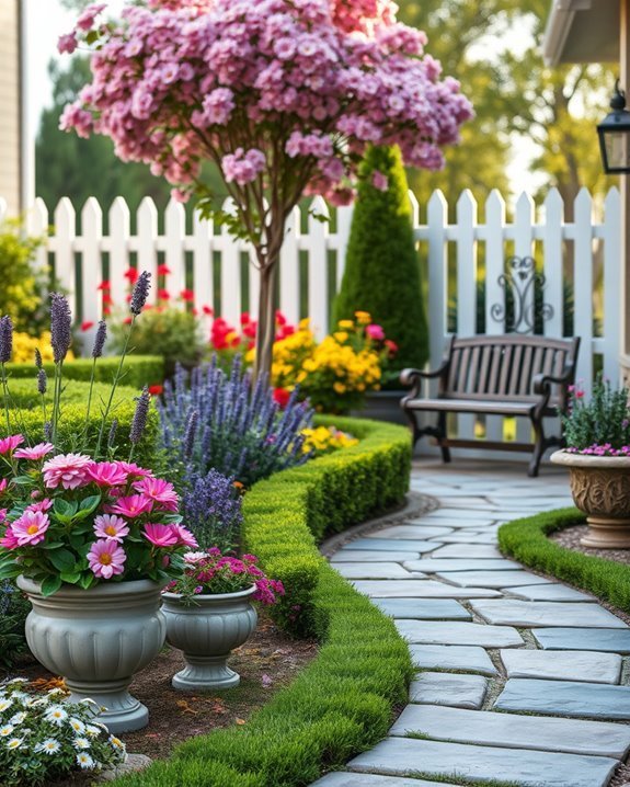 enhance curb appeal garden