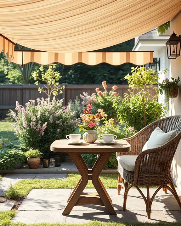 enhance outdoor comfort stylishly