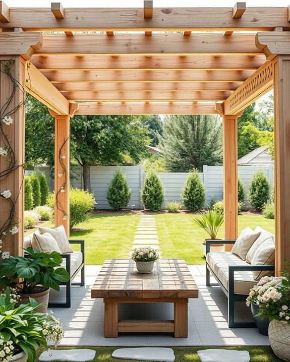 enhance outdoor space elegantly