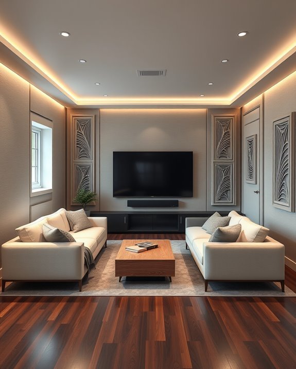 enhance sound with acoustic panels