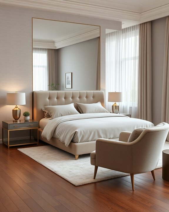 enhance space with mirrors