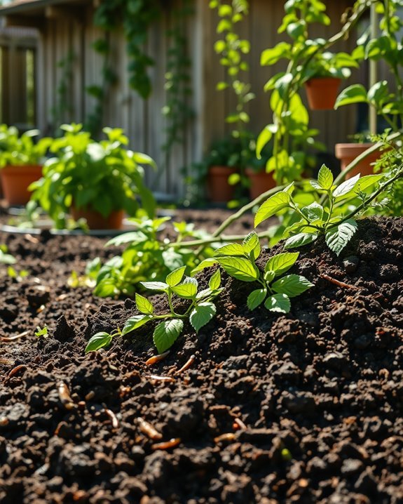 enhancing soil with organics