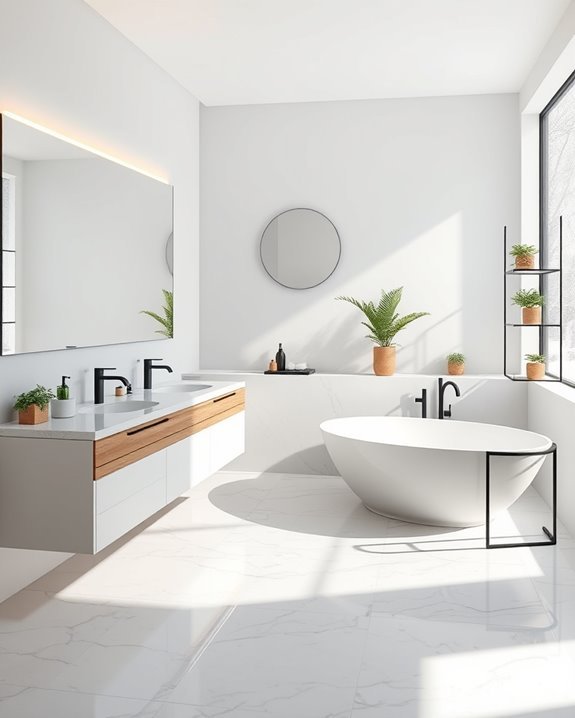 enhancing space with mirrors