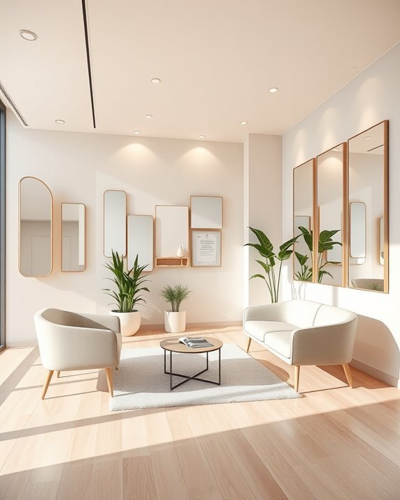 enhancing space with mirrors