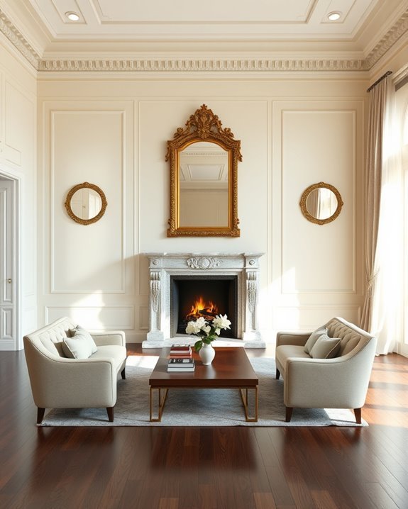 enhancing space with mirrors