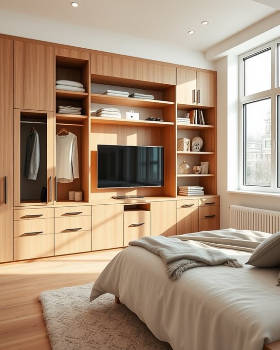 entertainment integrated storage solutions