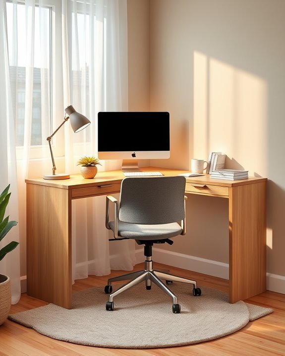 ergonomic corner office solutions