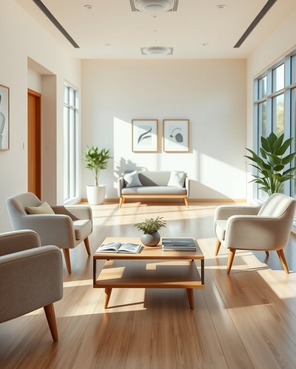 ergonomic seating enhances comfort