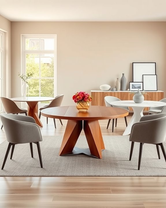 explore diverse table shapes