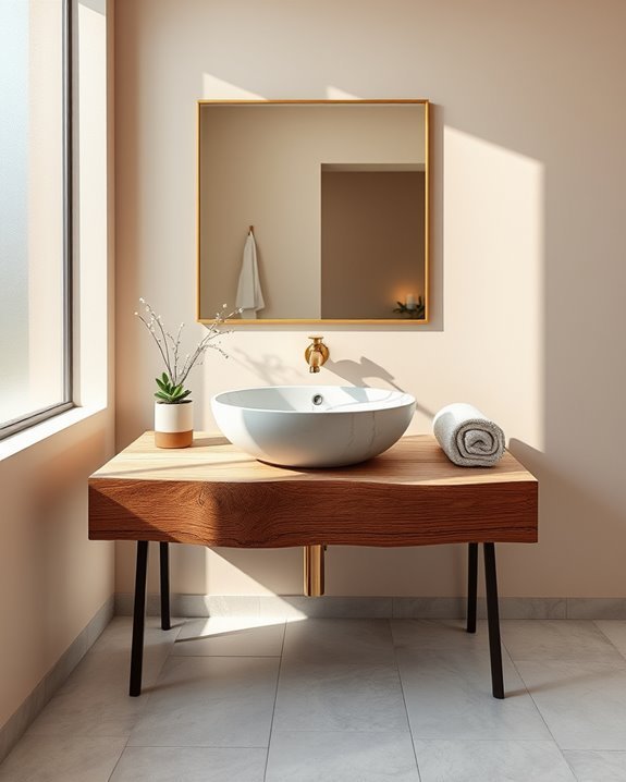 expressive artistic sink design