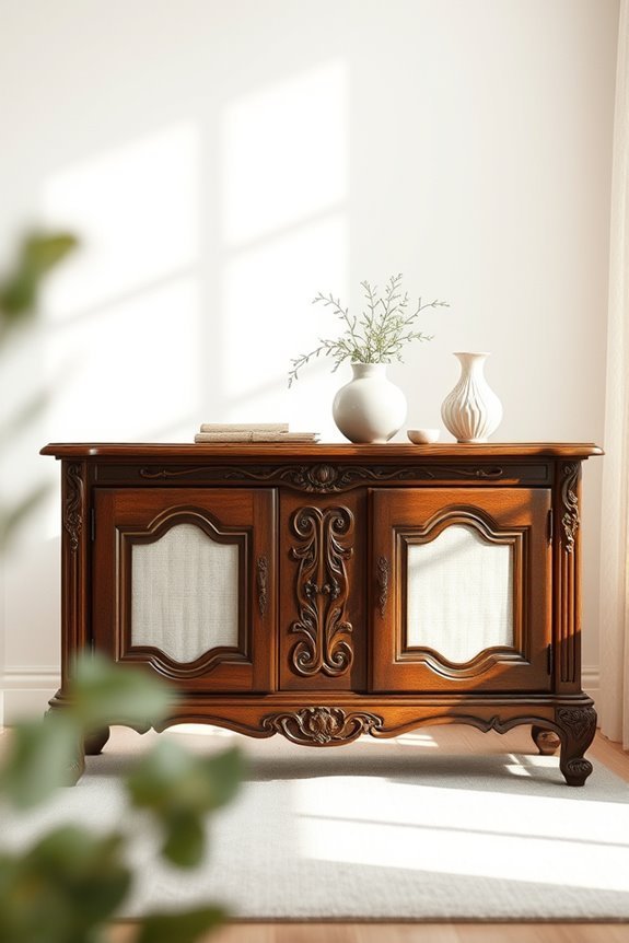 fabric panels enhance furniture