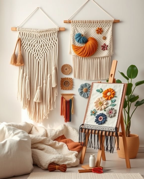 fabric wall art techniques