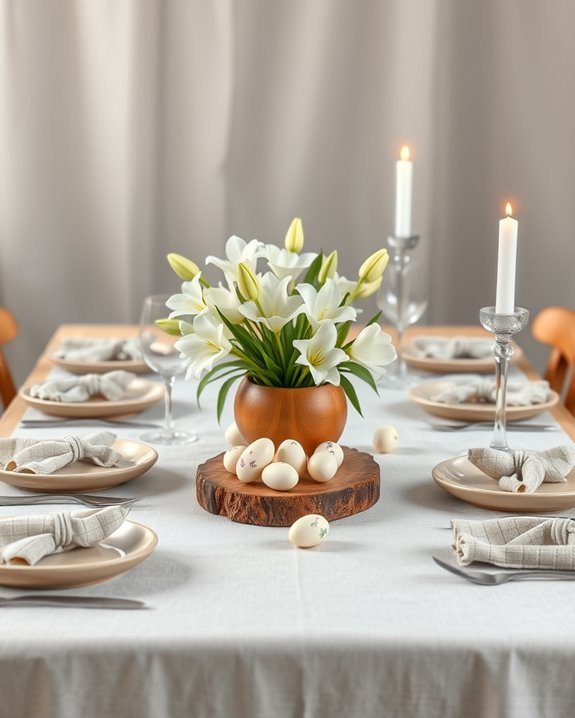 faithful easter table settings