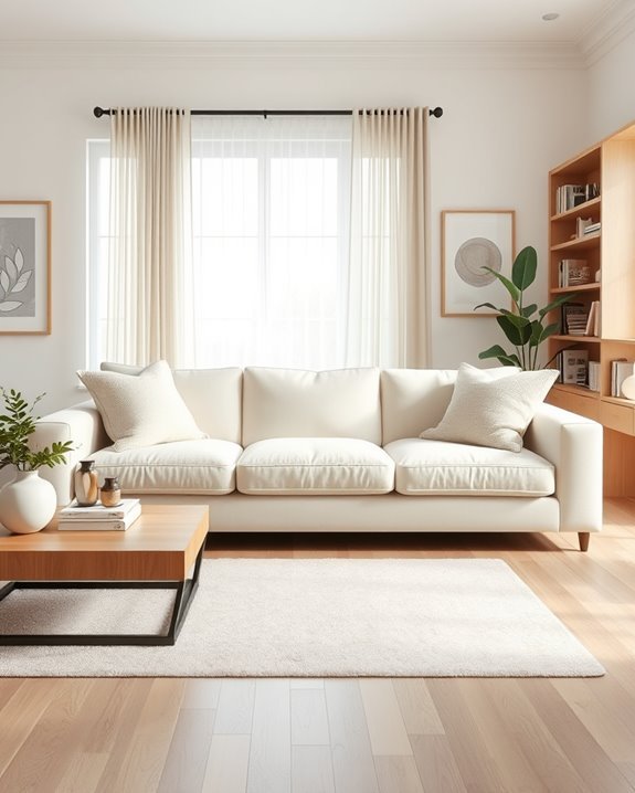 family friendly elegant living room