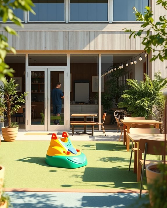 family friendly play zones