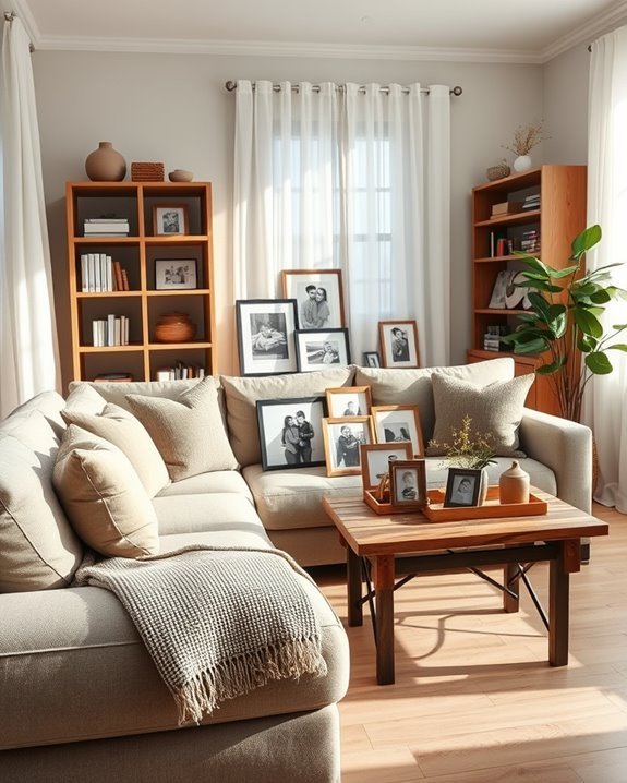 family photo memory displays