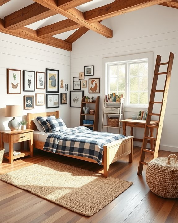 farmhouse chic bedroom decor