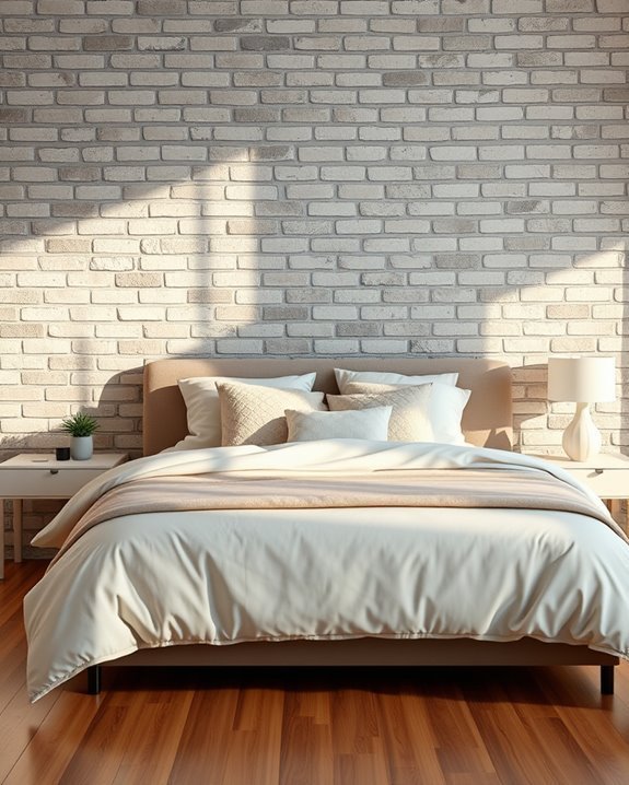 faux brick wall backdrop