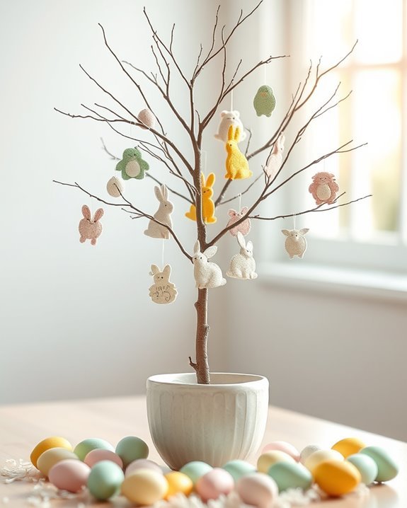 felt animal cutouts decoration
