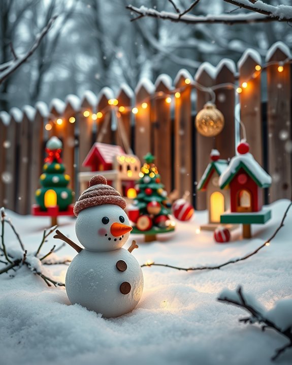 festive bird feeders joyfully