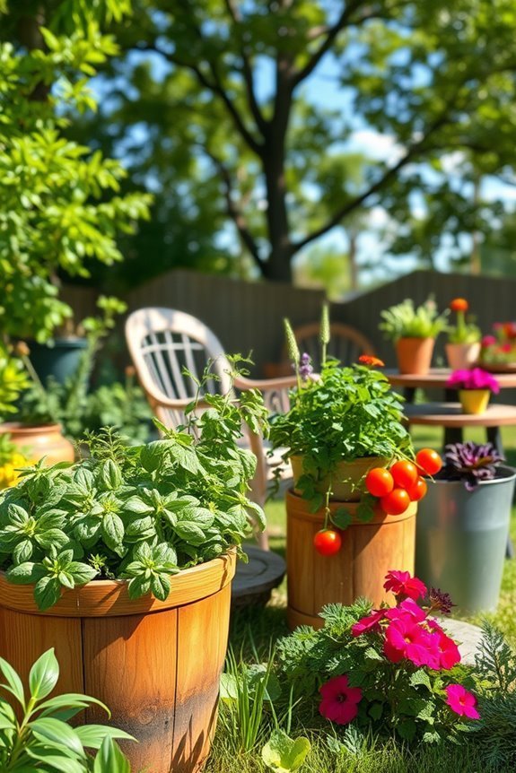 flexible gardening in containers