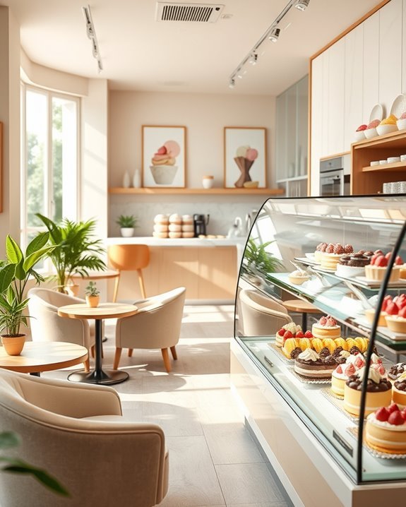 flexible inviting dessert spaces