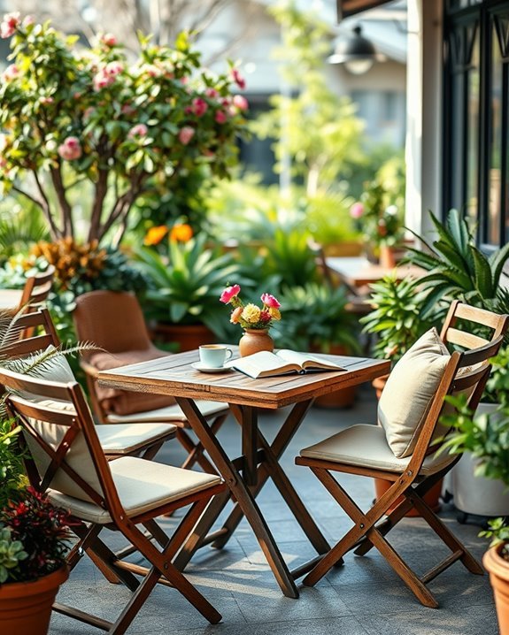 flexible outdoor seating solutions