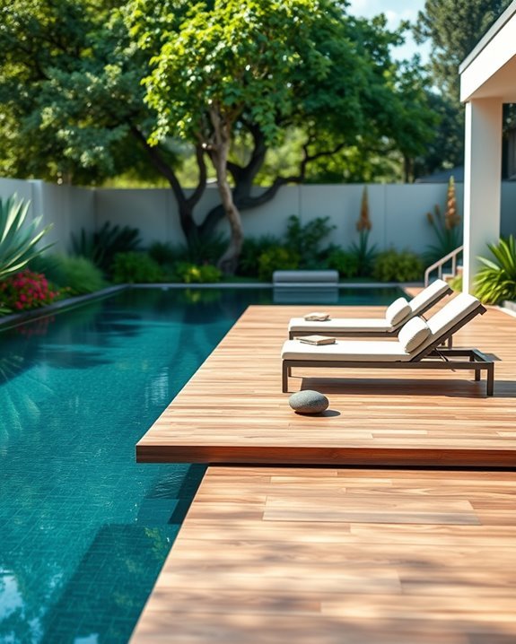 floating deck design ideas