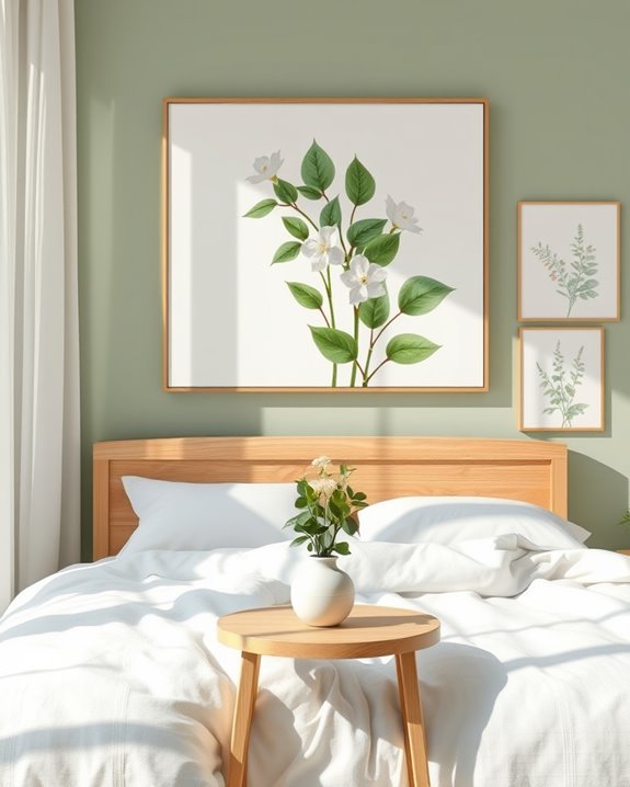 floral canvas prints decor