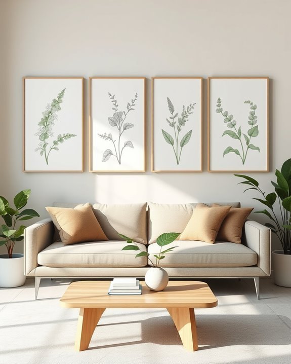 floral line art creativity