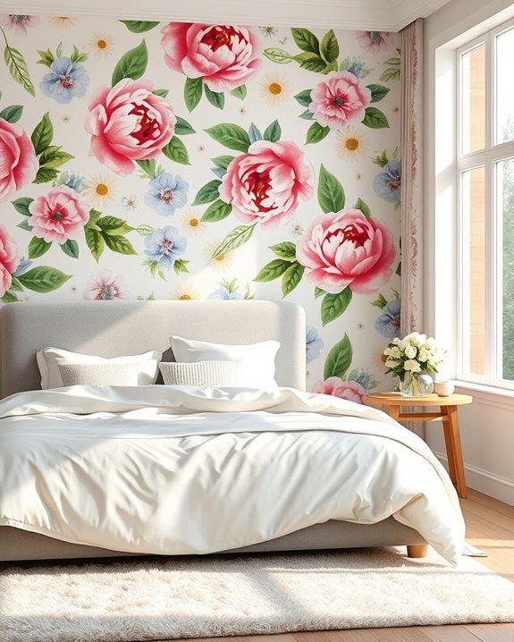 floral patterns for bedrooms