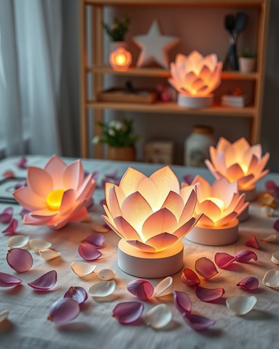 flower night light kits