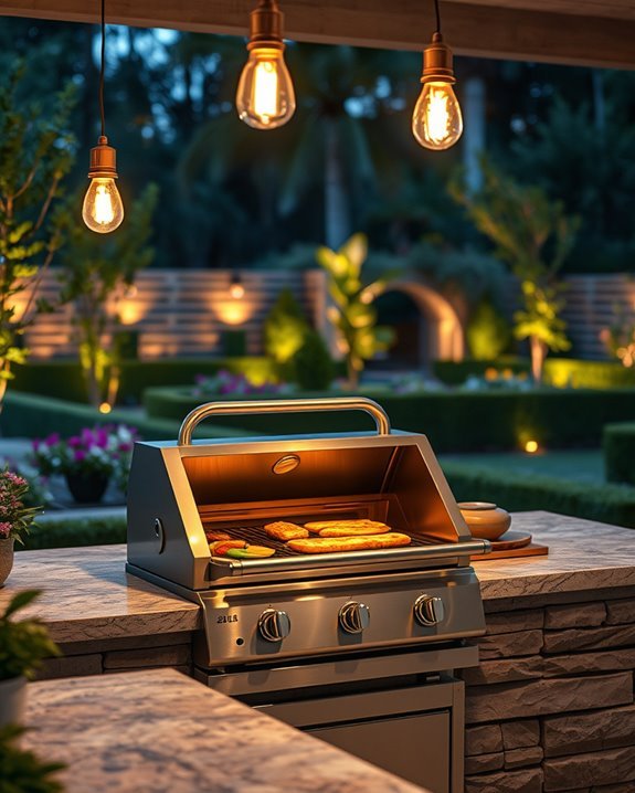 focused bbq task lighting