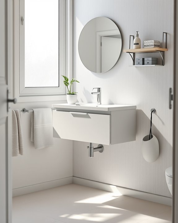 foldable space saving vanity table