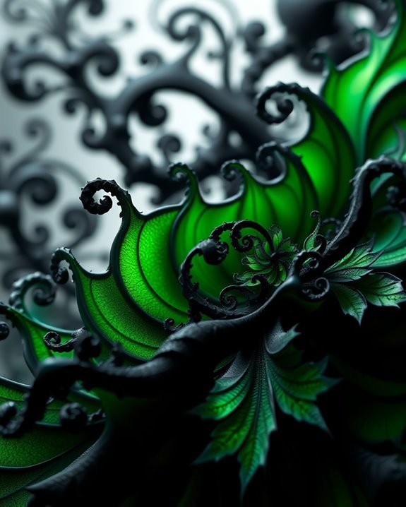fractals nature elegance contrast