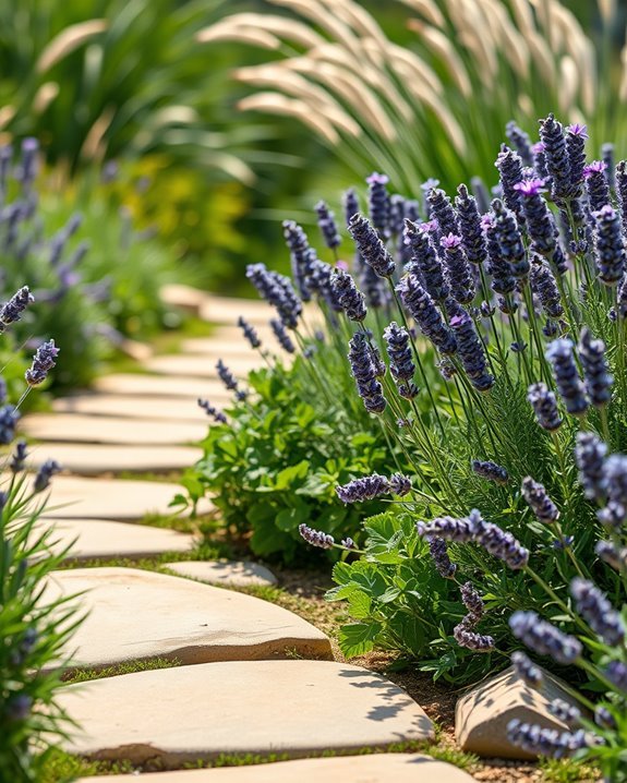 fragrant plants enhance pathways