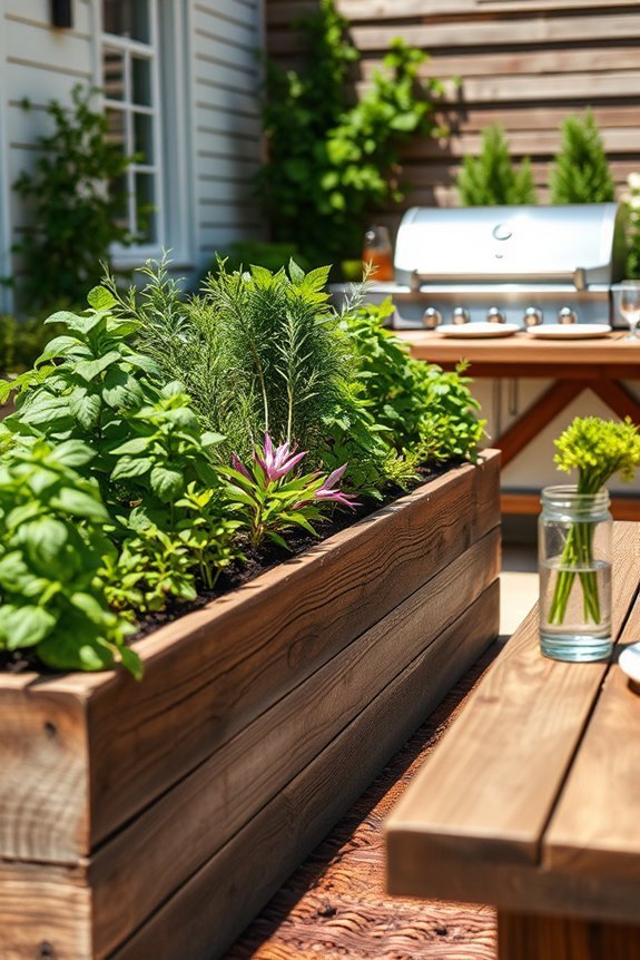 fresh herbs for bbq
